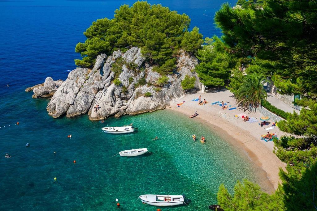 Beachfront With Wonderful Large Terrace Apartment Makarska